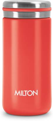 MILTON SHINY Thermosteel 24 Hours Hot and Cold Water Bottle FLASK 200 ml Water Bottle