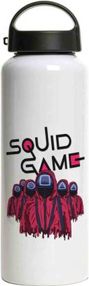 RON BRANDO SQUID-GAME Printed Aluminum Sublimation Bottle 750 ml Water Bottle