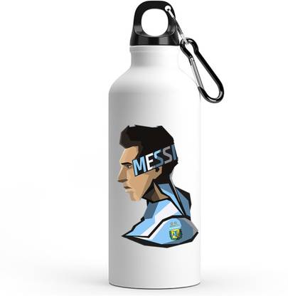 RON BRANDO Leon messi Printed Stylish Sipper Water Bottle [M/No-D]-AK-24 600 ml Water Bottle