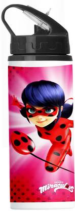 PrintingZone Miraculous Bottle Printed Sipper Anime Printed Straw Bottle (LLBN-506) 600 ml