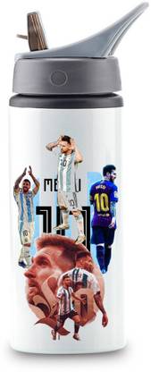 RON BRANDO Lionel Messi Print Printed Stylish Sublimation Sipper Water Bottle[MNo-D]-AK-33 750 ml Water Bottle