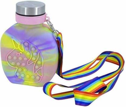 AAHANSHOPPE UNICORN POPIT WATER BOTTLE 400 ml Water Bottle
