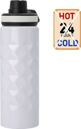 Vellora Stainless Steel Water Bottles with Spout Lid & Handle, Leak-Proof Adult & Kids 800 ml Water Bottle
