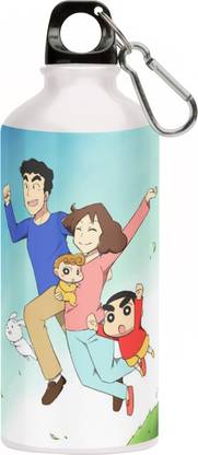 Nirmuk Shinchan Cartoon Printed Aluminium Bottle, Sipper Bottle, Bottle Shinchan_08 750 ml Water Bottle