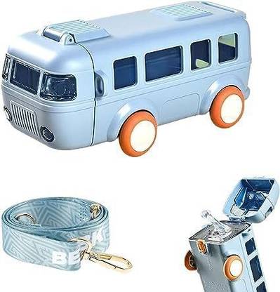 Urban Festivities Bus Water Bottle School Bus Water Bottle With Straw Water Bottle for Kids 500 ml Water Bottle (Set of 1, Multicolor) deal from flipkart Urban Festivities Bus Water Bottle School Bus Water Bottle With Straw Water Bottle for Kids 500 ml Water Bottle (Set of 1, Multicolor) deal from flipkart