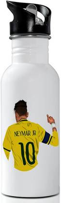 RON BRANDO Messi Printed aluminium sipper water bottle-Stylish Design-332 750 ml Water Bottle