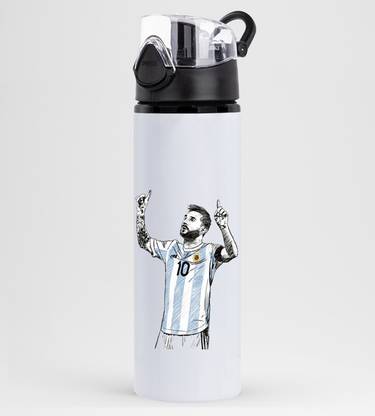 RON BRANDO Messi-D1 Printed Stylish Aluminium Water botter 750 ml Water Bottle