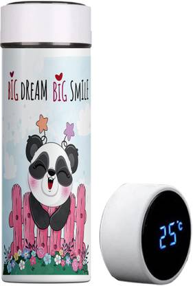 TrendoPrint WB69 Printed LED Display Temperature Smart Vacuum Insulated Thermos Hot & Cold 500 ml Water Bottle
