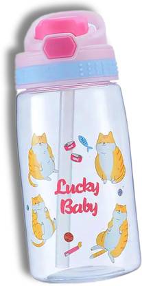 कवाना वॉटर बॉटल्स फॉर गर्ल्स सूटेबल फॉर 1 2 3 4 5+ ईयर्स किड्स 480 ml वाटर बॉटल