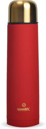 SPEEDEX Stainless Steel Vacuum Insulated Hot & Cold Water Bottle Feather Touch Finish 500 ml Steel Flask