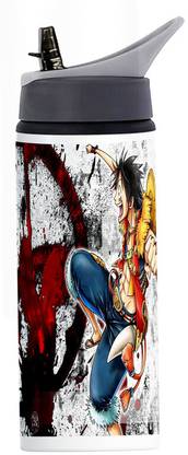 Printwala One Piece Sipper Water Bottle 600ml Aluminium School Sports Bottle(GB-453) 600 ml Water Bottle