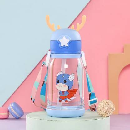 x pulse Deer horns for kids Drinking Water Bottles / Character Motifs / Cute Characters 600 ml Water Bottle
