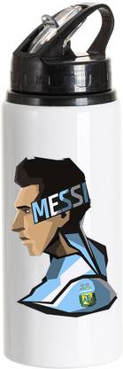 RON BRANDO Leon messi Printed Stylish Sipper Water Bottle [M/No-D]-AK-18 750 ml Water Bottle