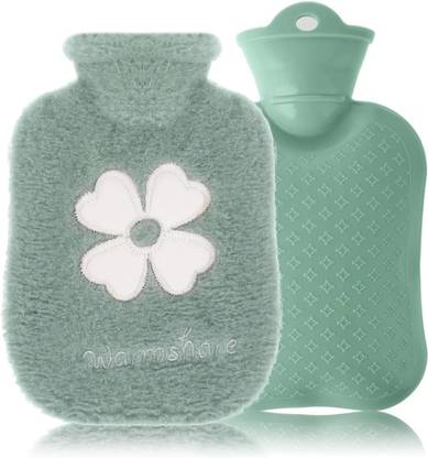 Shopping & Mart Hot Water Bag, 2-in-1 warm and cold therapy water bottle,Small Warm water 1000 ml Water Bottle