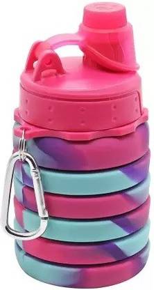 VIHAAN Expandable water bottle/Dark pink 500 ml