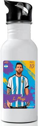 RON BRANDO Messi Printed Aluminium Sipper Water Bottle 750ml-M No-A5 750 ml Water Bottle