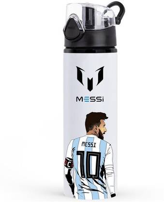 RON BRANDO Messi-D6 Printed Stylish Aluminium Water botter 750 ml Water Bottle