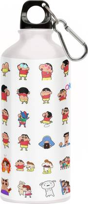 Nirmuk Shinchan Cartoon Printed Aluminium Bottle, Sipper Bottle, Bottle Shinchan_ 97 750 ml Water Bottle