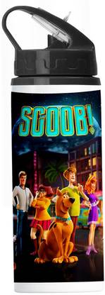 PrintingZone Scooby Doo Bottle Printed Sipper Anime Printed Straw Bottle (LLBN-751) 600 ml