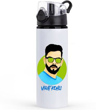 RON BRANDO Virat Kohli Printed Stylish Sipper Water Bottle [M/No-D]-AK-33 750 ml Water Bottle