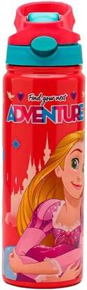 striders Disney Princess Kids Stainless Steel Insulated Water Bottle, Leak-Proof BPA-Free 500 ml