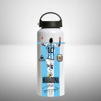 Trendblend Messi & Maradona Football Fan Exclusive – Argentina Legends Water Bottle 750 ml Water Bottle