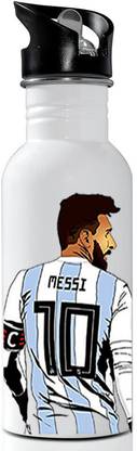 RON BRANDO Messi Printed aluminium sipper water bottle-Stylish Design-333 750 ml Water Bottle