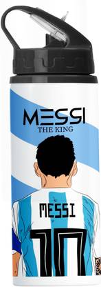 Printwala Messi Printed Sipper Bottle – Ideal for Sports & Daily Hydration49 600 ml Water Bottle