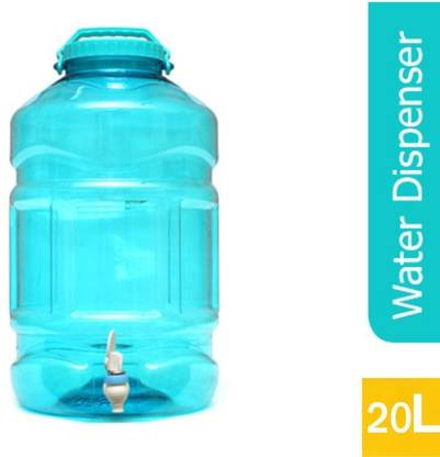VIBEIN 20 litre Water Dispenser / Camper with tap and handle Bottled Water Dispenser