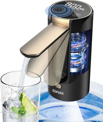 Eopora Foldable Water Dispenser Pump for 20 Litre Bottle, Rechargeable Water Dispenser Bottom Loading Water Dispenser