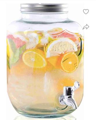 Kushmi Juice dispenser transparent vintage lemonade dispenser Bottom Loading Water Dispenser