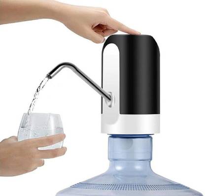 Qozent Water Bottle Pump, USB Charging Automatic Drinking Water Pump, Portable Electric Bottled Water Dispenser