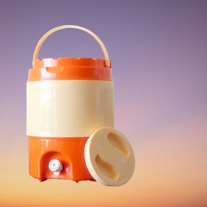 BLVD 20 L Plastic Insulated Water Jug with Handle 20 Litre Multicolor (Made in India) Bottom Loading Water Dispenser