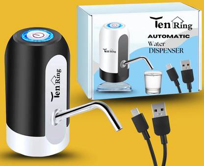 Ten Ring Automatic USB Water Pump – Compact Electric Water Dispenser for 20L Bottled Water Dispenser