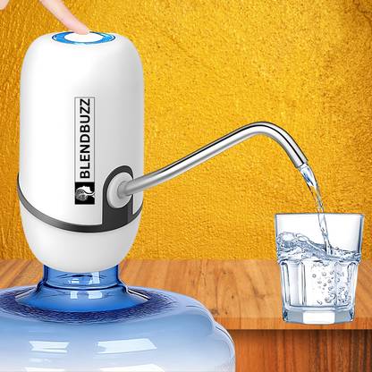 Blend Buzz Mini Water Pump for Bottles, USB Rechargeable, Portable, Lightweight, BPA-Free Bottled Water Dispenser