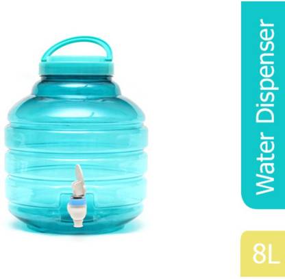VIBEIN 8 litre Water Dispenser / Camper with tap and handle Bottled Water Dispenser
