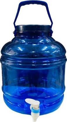 RADHE CREATON 10LTR HANDLE BLUE COLOR Bottled Water Dispenser