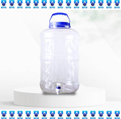 BLVD 20 Liter Plastic Storage Water Drum, BPA PLastic, White 20 Liter Plastic Storage Water Drum, BPA PLastic, White 20 L Drum