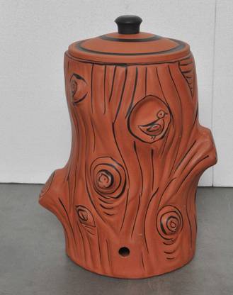 Nextart Premium tree water pot 12 ltr made of clay art work Bottom Loading Water Dispenser