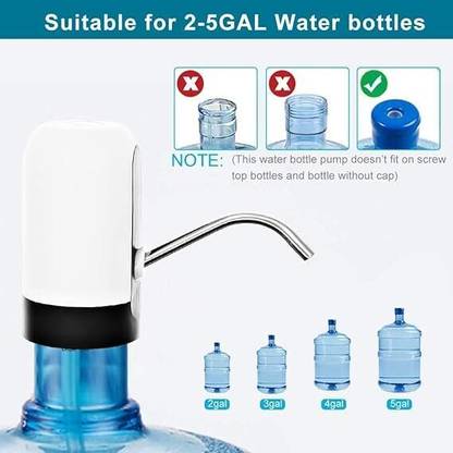 TRACKMATCH dispenser pump with Rechargeable Battery Automatic Water Can Bottom Loading Water Dispenser