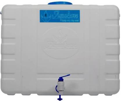 KRPLUS RO Waste Water Storage Translucent Tank 15 Liters For Water Purifier Solid Filter Cartridge
