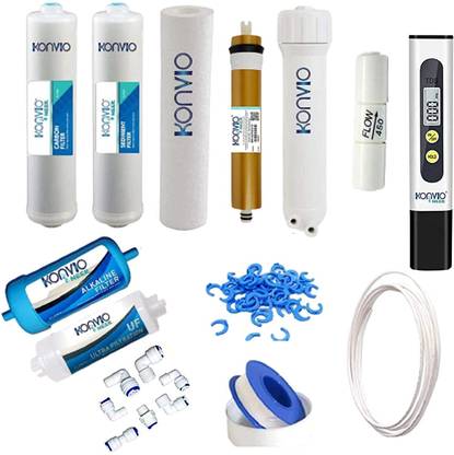 konvio neer Yearly Service Maintenance Kit for All Type Of RO Water Solid Filter Cartridge