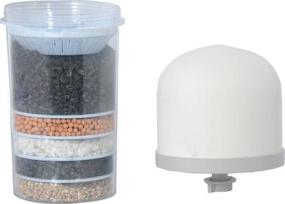 RiverSoft Purestream PS-CDM-C5 mineral with ceramic dome for Gravity Filter Media Filter Cartridge