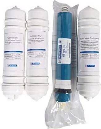 Blue Star COMPRENHENSIVE KIT(SEDIMENT, PP, PRE-CARBON, POST-CARBON FILTER) FOR BLUESTAR Solid Filter Cartridge
