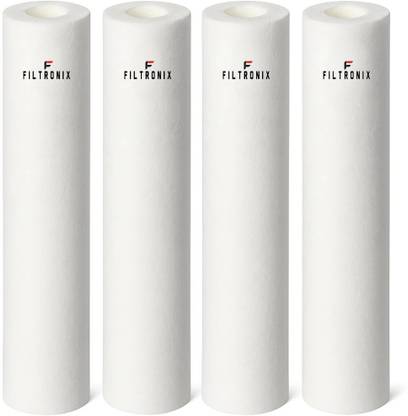 FILTRONIX Spun Polypropylene Water Filter Cartridge, White suitable for all water purifier Solid Filter Cartridge