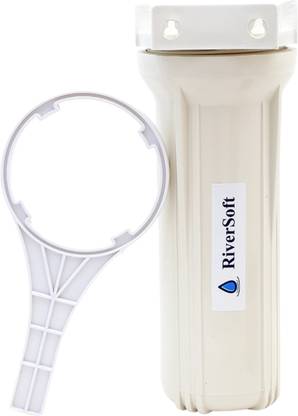 RiverSoft PreRO-10-CH RO prefilter housing (only housing, PP) Media Filter Cartridge