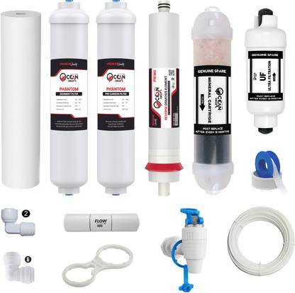 Vostok by Ocean Drop 19 pc 1 Year Complate Service Set For Reverse Osmosis Filters Solid Filter Cartridge