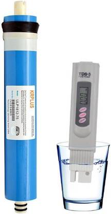 Aqua lite High TDS RO Membrane 80 GPD Up-To 1600 TDS With TDS Meter For Water Purifier Solid Filter Cartridge