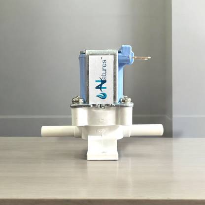 Natures by Natures Double Mount Solenoid Valve 24V DC Water Flow Control for Ro Solid Filter Cartridge
