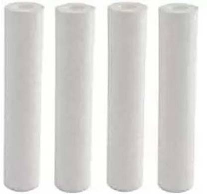PPSACCESSORIES PPS HomeZ 10" PP Spun Filter for Ro Purifiers - 4Pieces Solid Filter Cartridge